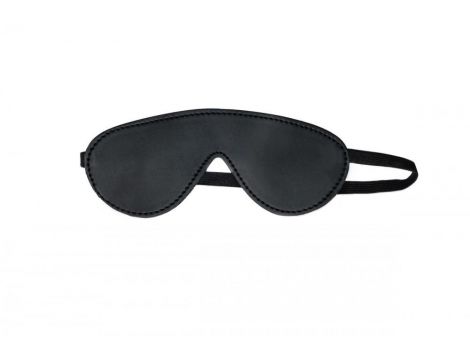 Maska Party Hard Shy PVC czarna 19,6 cm - 3