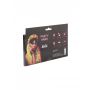Maska Party Hard Shy PVC czarna 19,6 cm - 3