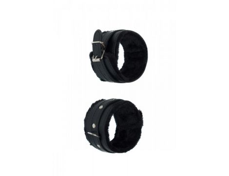 Kajdanki na kostki Party Hard Eternity czarne 29 cm - 3