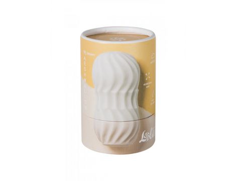 Masturbator Marshmallow Dreamy biały TPE 8 cm Lola Games - 6