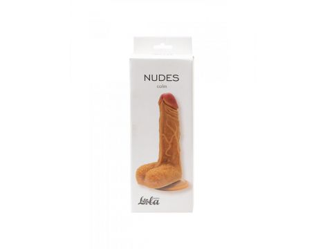 Dildo realistyczne Calm beżowe 17 5 cm PVC Lola Games - 3