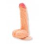 Realistyczne dildo Brave Lola Games cieliste 17,5 cm - 3