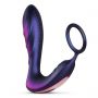 Wibrator analny z pierścieniem Hueman Black Hole fioletowy USB - 3
