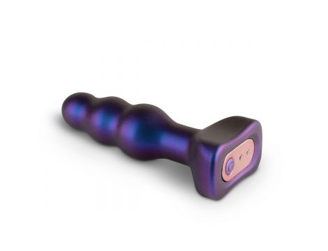 Korek analny wibrujący Hueman Space Invader fioletowy USB - 4