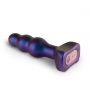 Korek analny wibrujący Hueman Space Invader fioletowy USB - 5