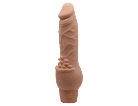 Wibrator realistyczny Baile Clark wibrujący miękkiej skóry 19,5 cm - 3