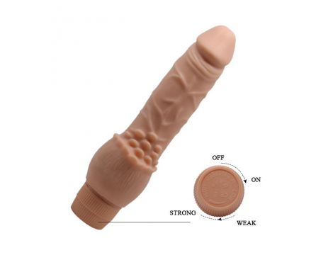Wibrator realistyczny Baile Clark wibrujący miękkiej skóry 19,5 cm - 10
