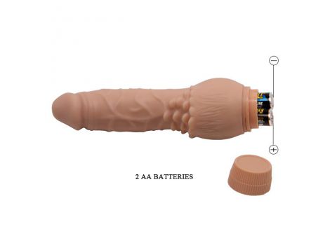 Wibrator realistyczny Baile Clark wibrujący miękkiej skóry 19,5 cm - 11