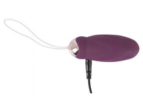 Obrotowe jajko wibrujące Javida RC silikonowe USB - 12