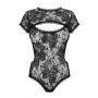Body koronkowe Obsessive Peonesia L/XL - 6