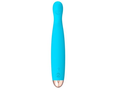 Wibrator mini Cuties niebieski USB 18,7 cm - 2