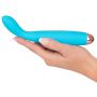 Wibrator mini Cuties niebieski USB 18,7 cm - 5