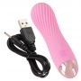 Mini wibrator Cuties różowy silikonowy USB 12,5 cm - 12