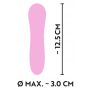 Mini wibrator Cuties różowy silikonowy USB 12,5 cm - 14