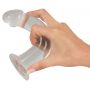 Zestaw dildo analnych Crystal przezroczysty TPE - 11