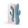 Wibrator króliczek Bloom Fiołek niebieski silikonowy USB 21 cm