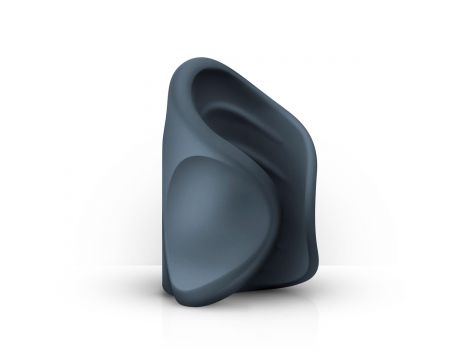 Wibrujący silikonowy masturbator ręczny Boners niebieski 8.5 cm USB