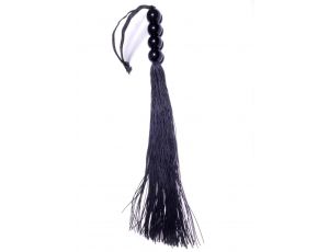 Pejcz silikonowy Fetish B Series czarny 36 cm