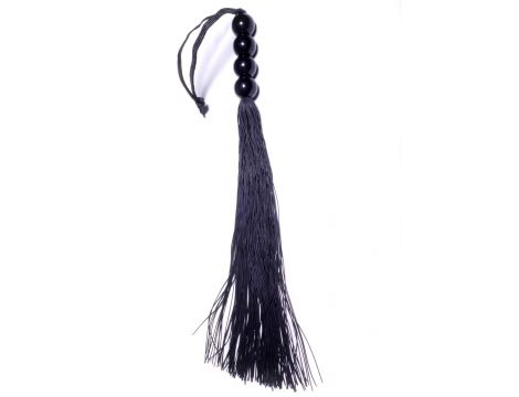 Pejcz silikonowy Fetish B Series czarny 36 cm