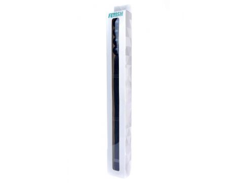 Pejcz silikonowy Fetish B Series czarny 36 cm - 2