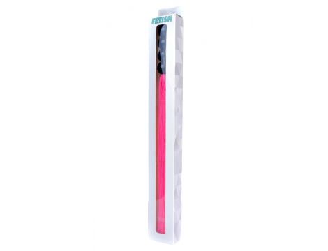 Pejcz silikonowy Fetish B Series różowy 36 cm - 2