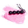 Pejcz silikonowy Fetish B Series różowy 36 cm - 8