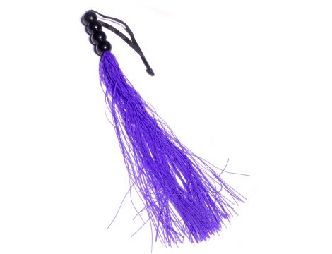 Pejcz silikonowy Fetish B Series fioletowy 36 cm
