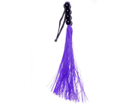 Pejcz silikonowy Fetish B Series fioletowy 36 cm - 4