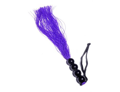 Pejcz silikonowy Fetish B Series fioletowy 36 cm - 6
