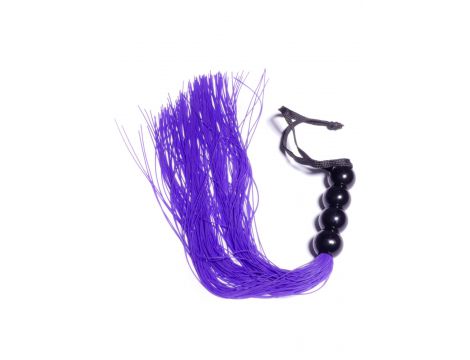 Pejcz silikonowy Fetish B Series fioletowy 36 cm - 8