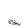 Korek analny Gleaming Love srebrny aluminium 11 cm - 9