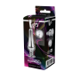 Korek analny Gleaming Love srebrny aluminium 11 cm - 11