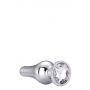 Korek analny Gleaming Love srebrny aluminium 11 cm - 8