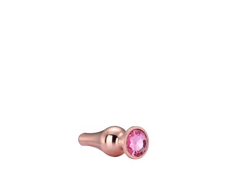 GLEAMING LOVE ROSE GOLD PLEASURE PLUG S - 6