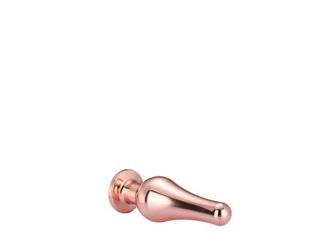 GLEAMING LOVE ROSE GOLD PLEASURE PLUG S - 8