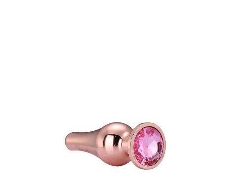 GLEAMING LOVE ROSE GOLD PLEASURE PLUG S - 7