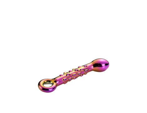 Szklane dildo Glamour żebrowane Dream Toys 18 cm - 4