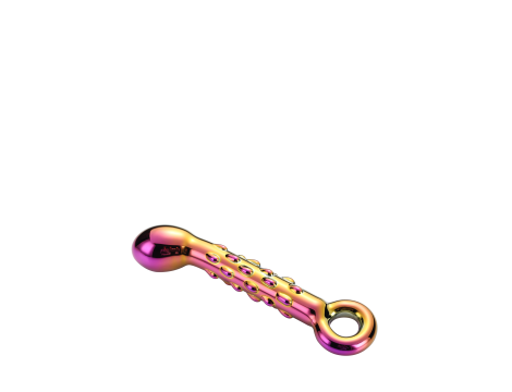 Szklane dildo Glamour żebrowane Dream Toys 18 cm - 6