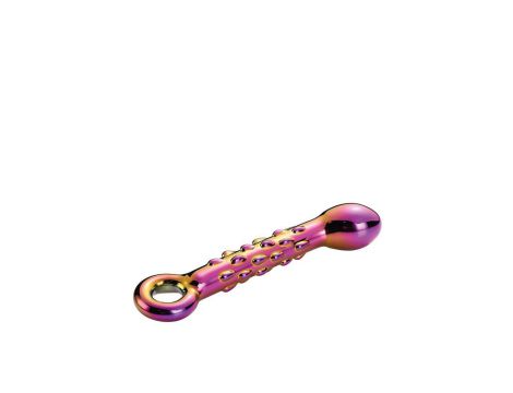 Szklane dildo Glamour żebrowane Dream Toys 18 cm - 5