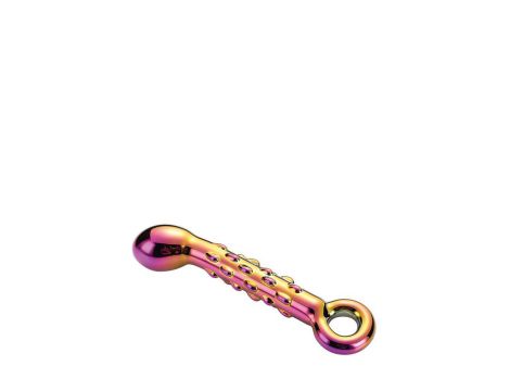 Szklane dildo Glamour żebrowane Dream Toys 18 cm - 7
