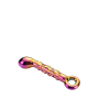 Szklane dildo Glamour żebrowane Dream Toys 18 cm - 7