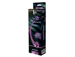 Dildo szklane zakrzywione Glamour Dream Toys 17 cm