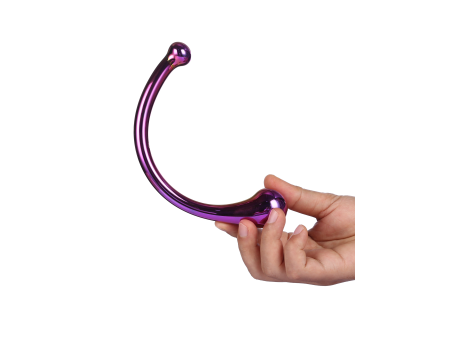 Dildo szklane zakrzywione Glamour Dream Toys 17 cm - 6