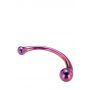 Dildo szklane zakrzywione Glamour Dream Toys 17 cm - 6
