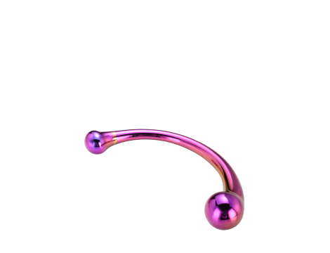 Duże zakrzywione szklane dildo Dream Toys 21 cm - 4