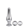 Zestaw Aluminiowych Korków Analnych Gleaming Love Srebrny z Klejnotem