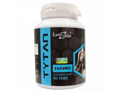 Suplement powiększający Tytan Hard LoveStim 90 tabletek - 2