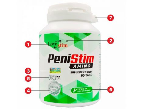 Supl.diety-LSTIM suplement Penistim Amino 90kaps - 3