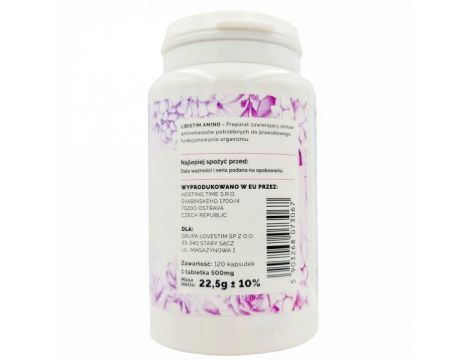 Suplement Libistim Amino LoveStim 45 kapsułek dla kobiet - 3