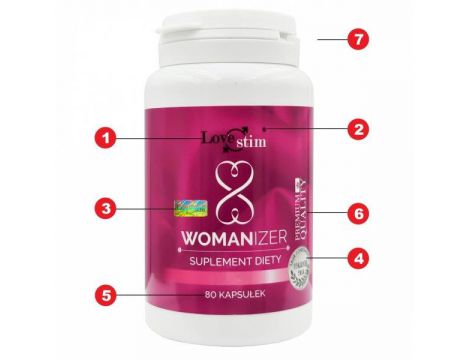 Suplement diety Womanizer LoveStim 80 kapsułek - 2